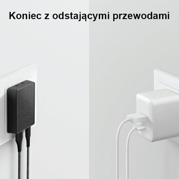 Мрежово зарядно Uniq Votre Slim Duo 20W USB