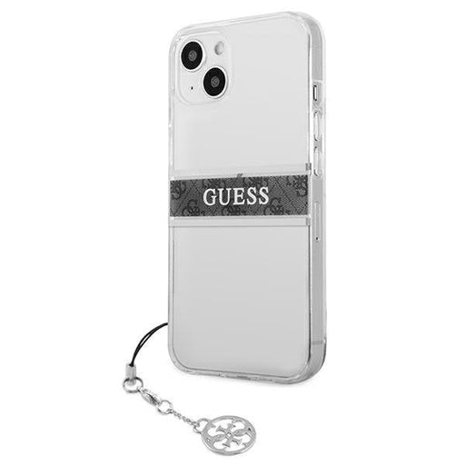 Калъф Guess GUHCP13MKB4GGR 4G сив Strap Charm за