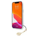 Калъф Guess GUHCP13SKB4GBR 4G Strap Charm за iPhone