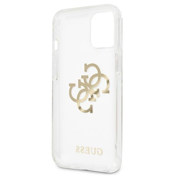 Калъф Guess GUHCP13SKS4GGO 4G златен Charms