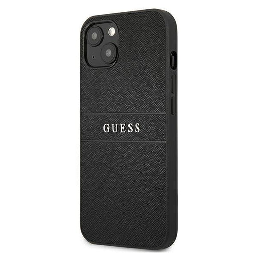 Калъф Guess GUHCP13SPSASBBK Saffiano Strap за iPhone