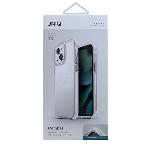 Калъф UNIQ Combat за iPhone 13 бял