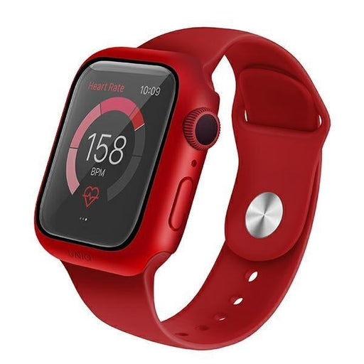 Калъф UNIQ Nautic за Apple Watch Series 4 5 6 SE 44mm червен