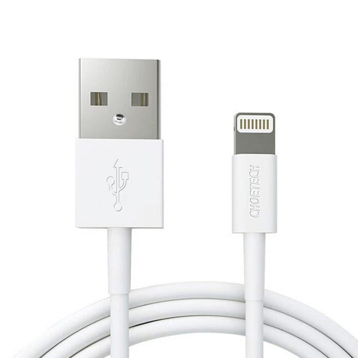 Кабел Choetech IP0027 USB - A към Lightning MFI 1.8m бял