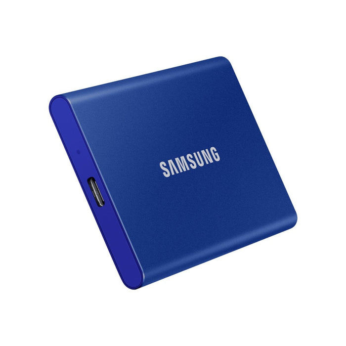 SAMSUNG Portable SSD T7 500GB external USB 3.2 Gen 2 indigo