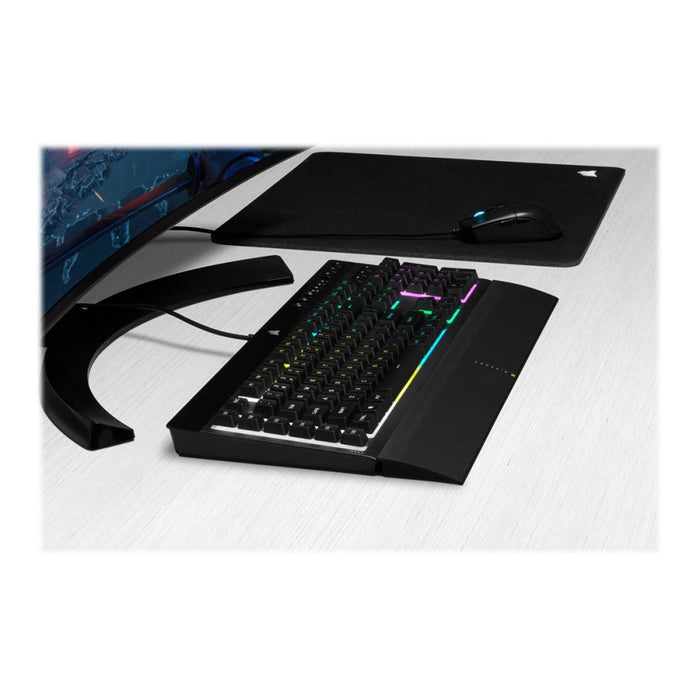 Гейминг клавиатура CORSAIR K55 PRO RGB 1.82m IP42