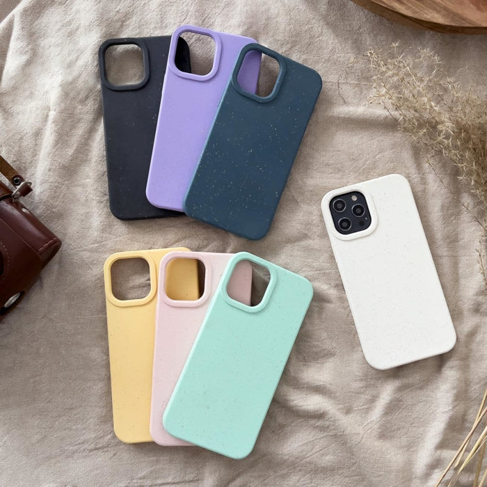 Силиконов кейс Eco Case за iPhone 12 Mini Черен