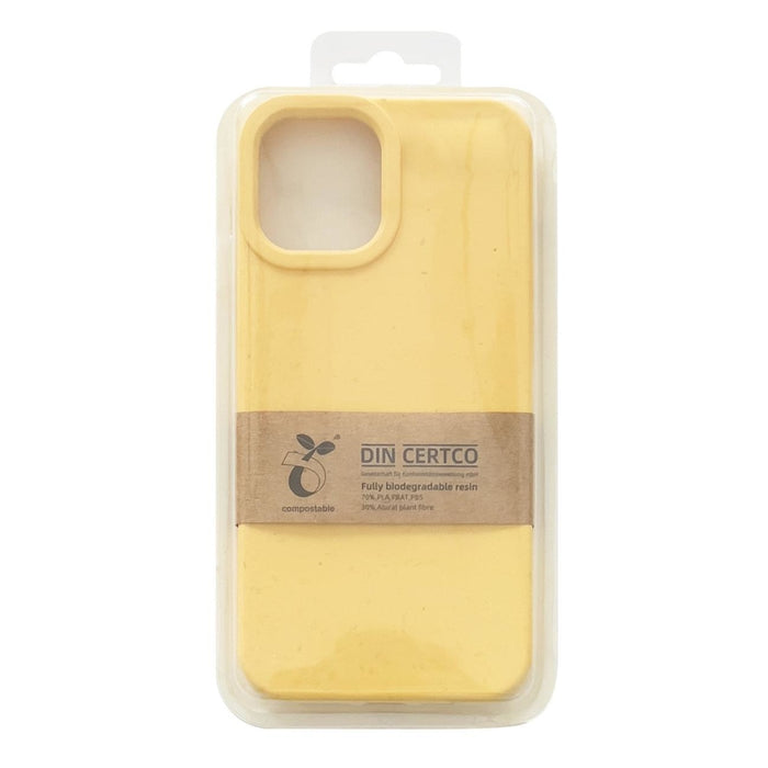 Силиконов кейс Eco Case за iPhone 12 Mini, Жълт