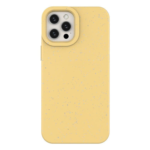 Силиконов кейс Eco Case за iPhone 12 Жълт