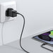 Мини зарядно устройство Joyroom PD 25W EU стандарт Черен