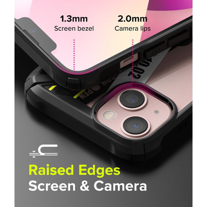 Калъф Ringke Fusion X Design за iPhone 13 Pro mini, Ticket band