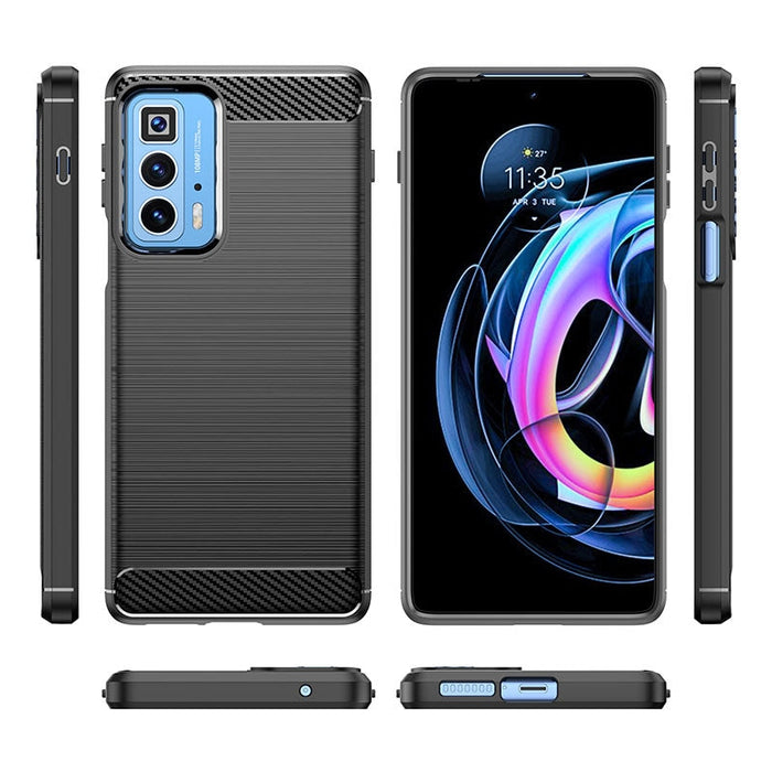 Удароустойчив кейс за Motorola Moto Edge 20 Pro, Черен