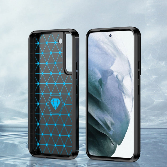 Кейс от TPU материал HQWear за Samsung Galaxy S22 + (S22 Plus), Черен