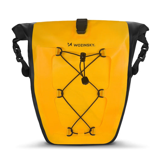 Водоустойчив багажник за велосипед Wozinsky 25l Жълт
