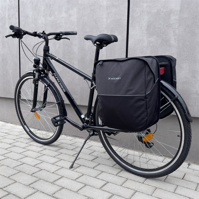 Багажник за велосипед Wozinsky 20l Черен
