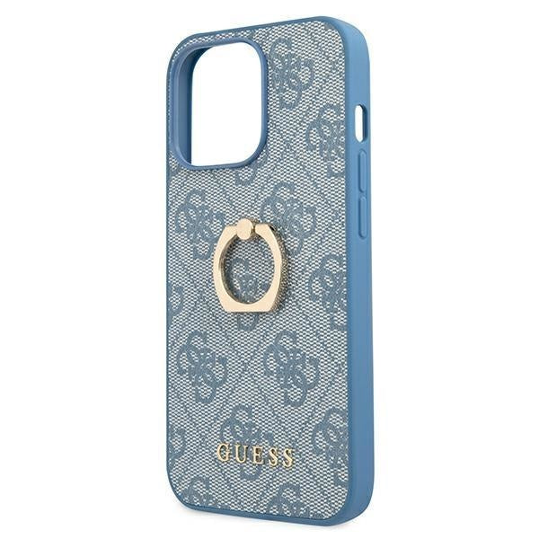 Калъф Guess GUHCP13L4GMRBL 4G with ring stand за