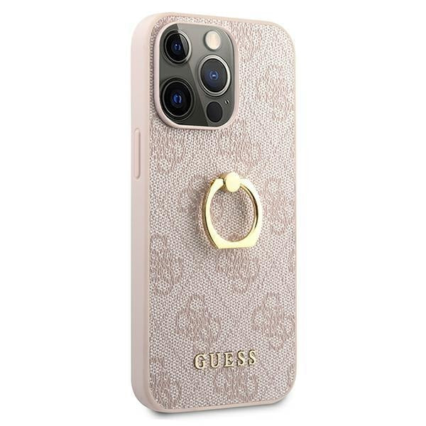 Калъф Guess GUHCP13L4GMRPI 4G with ring stand за