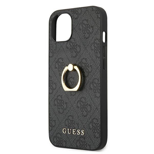 Калъф Guess GUHCP13S4GMRGR 4G with ring stand за