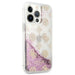 Калъф Guess GUHCP13XLGPEPI Peony Liquid Glitter за