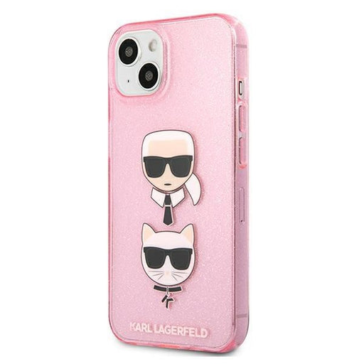 Калъф Karl Lagerfeld KLHCP13MKCTUGLP Glitter Karl`s &