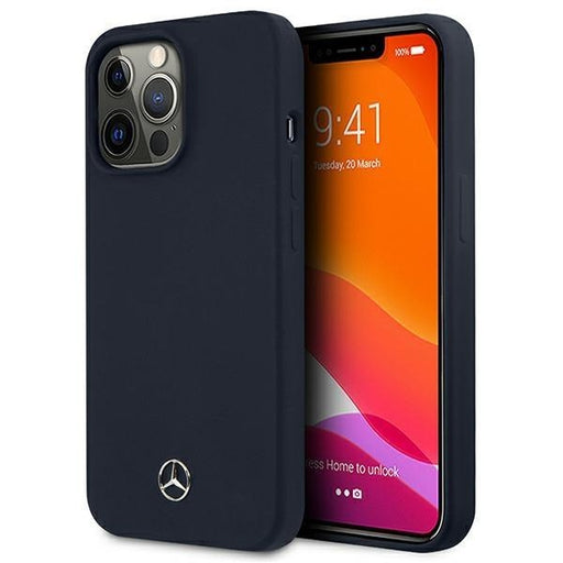 Калъф Mercedes MEHCP13LSILNA Silicone Line за iPhone