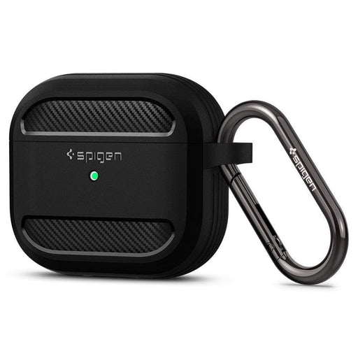 Калъф Spigen RUGGED ARMOR APPLE AIRPODS 3 матиран черен