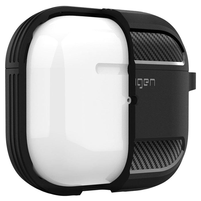 Калъф Spigen RUGGED ARMOR APPLE AIRPODS 3 матиран черен