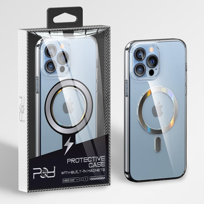 Кейс Kingxbar PQY Pure Series за iPhone 13 Pro син