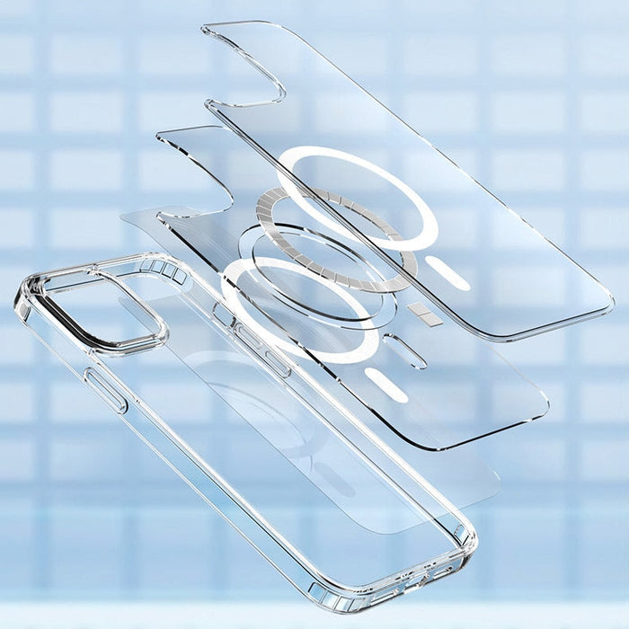 Кейс Kingxbar PQY Crystal Series за iPhone 13 Pro Max