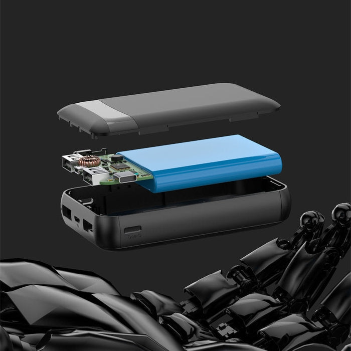 Преносима батерия Dudao K3Pro mini USB 10000mAh Бял