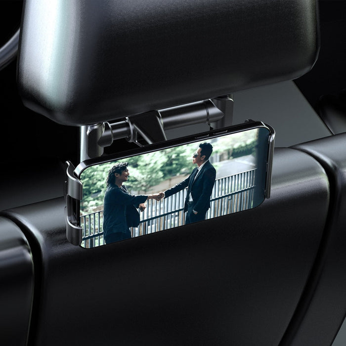 Поставка Dudao F7R, за кола, за облегалка, за таблет/телефон, черен