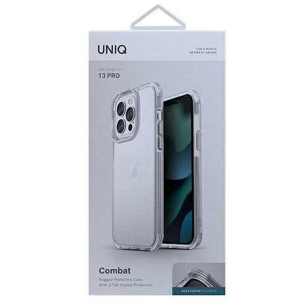 Калъф UNIQ Combat за iPhone 13 Pro / 6.1’ прозрачен