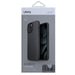 Калъф UNIQ Lino Hue за iPhone 13 6.1’ сив въглен MagSafe