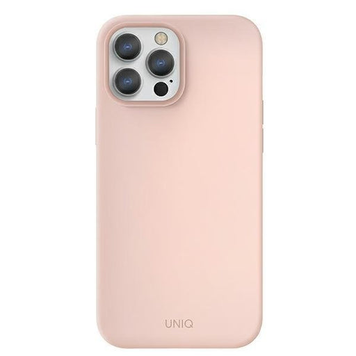 Калъф UNIQ Lino за iPhone 13 Pro Max 6.7’ розов
