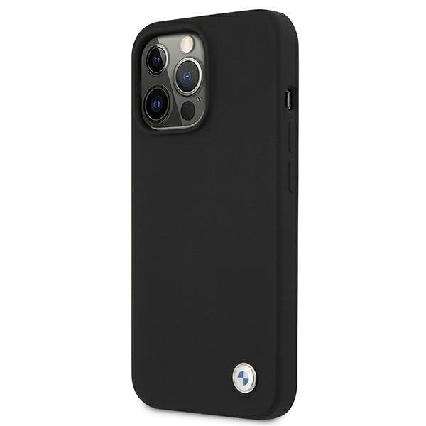 Калъф BMW BMHCP13LSILBK, за iPhone 13 Pro / 13 6.1", черен