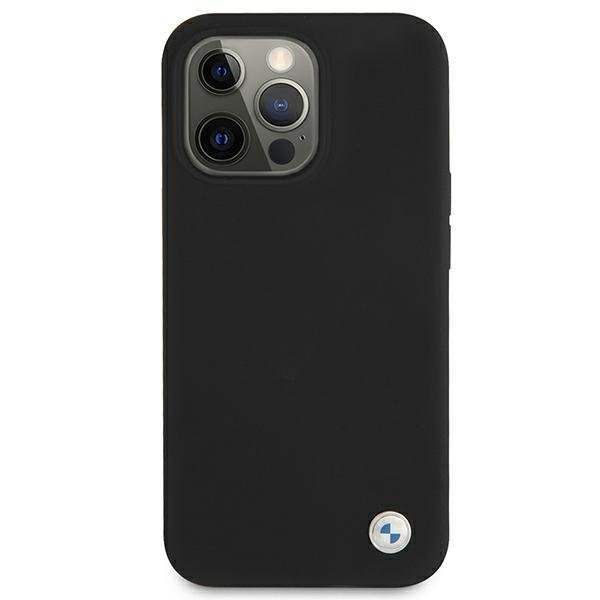 Калъф BMW BMHCP13LSILBK, за iPhone 13 Pro / 13 6.1", черен