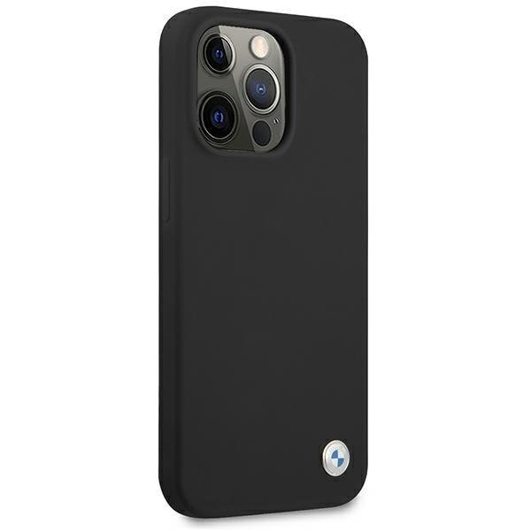 Калъф BMW BMHCP13LSILBK, за iPhone 13 Pro / 13 6.1", черен
