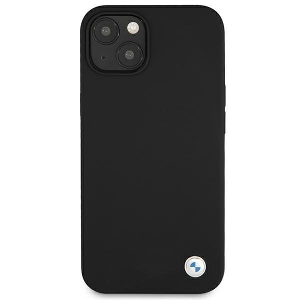 Калъф BMW BMHCP13SSILBK, за iPhone 13 mini 5.4", черен