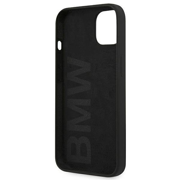 Калъф BMW BMHCP13SSILBK, за iPhone 13 mini 5.4", черен