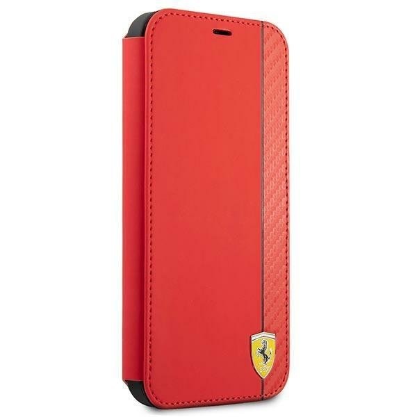 Калъф Ferrari FESAXFLBKP13SRE за iPhone 13 mini 5.4’ червен