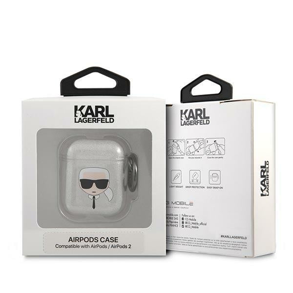 Калъф Karl Lagerfeld KLA2UKHGS Glitter Karl`s Head