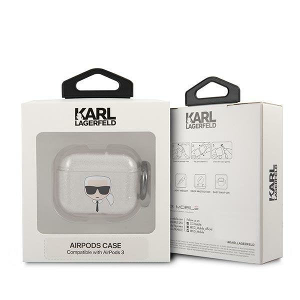 Калъф Karl Lagerfeld KLA3UKHGS Glitter Karl`s Head
