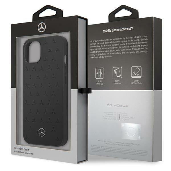 Калъф Mercedes MagSafe MEHCP13MPSQBK за iPhone 13 6.1’ черен