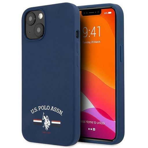 Калъф US Polo USHCP13MSFGV за iPhone 13 6.1’ морско син