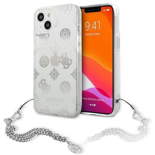 Калъф Guess GUHCP13SKSPESI за iPhone 13 mini 5.4’ сребрист