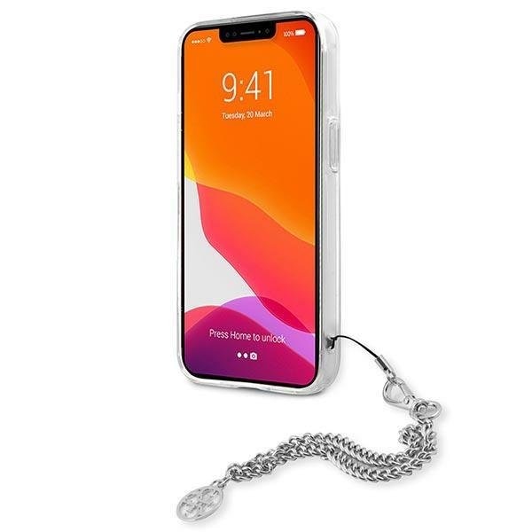 Калъф Guess GUHCP13SKSPESI за iPhone 13 mini 5.4’ сребрист