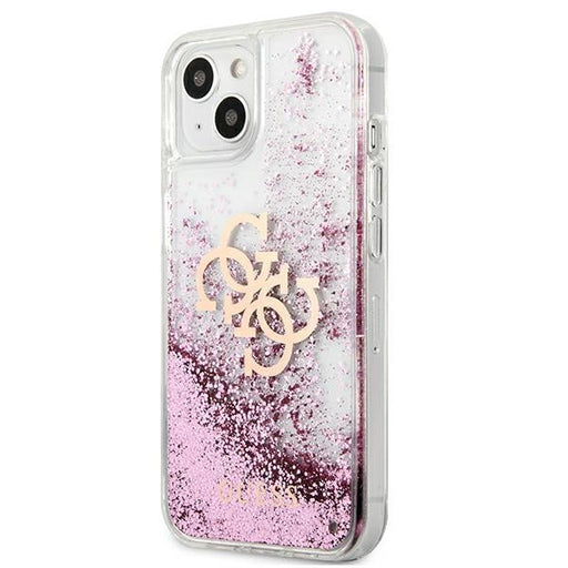 Калъф Guess Apple iPhone 13 Mini Big 4G Liquid Glitter