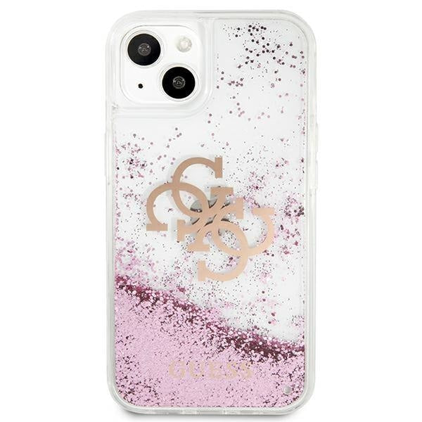 Калъф Guess Apple iPhone 13 Mini Big 4G Liquid Glitter