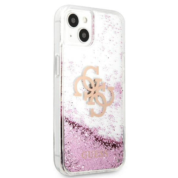 Калъф Guess Apple iPhone 13 Mini Big 4G Liquid Glitter