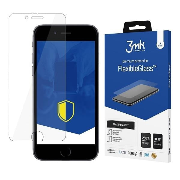 Протектор за телефон 3Mk FlexibleGlass за Apple iPhone SE 2020